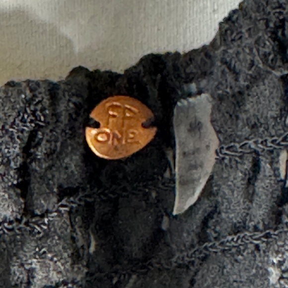 Free People One Adella Black Cami Tank Top Sz S - Picture 8 of 9